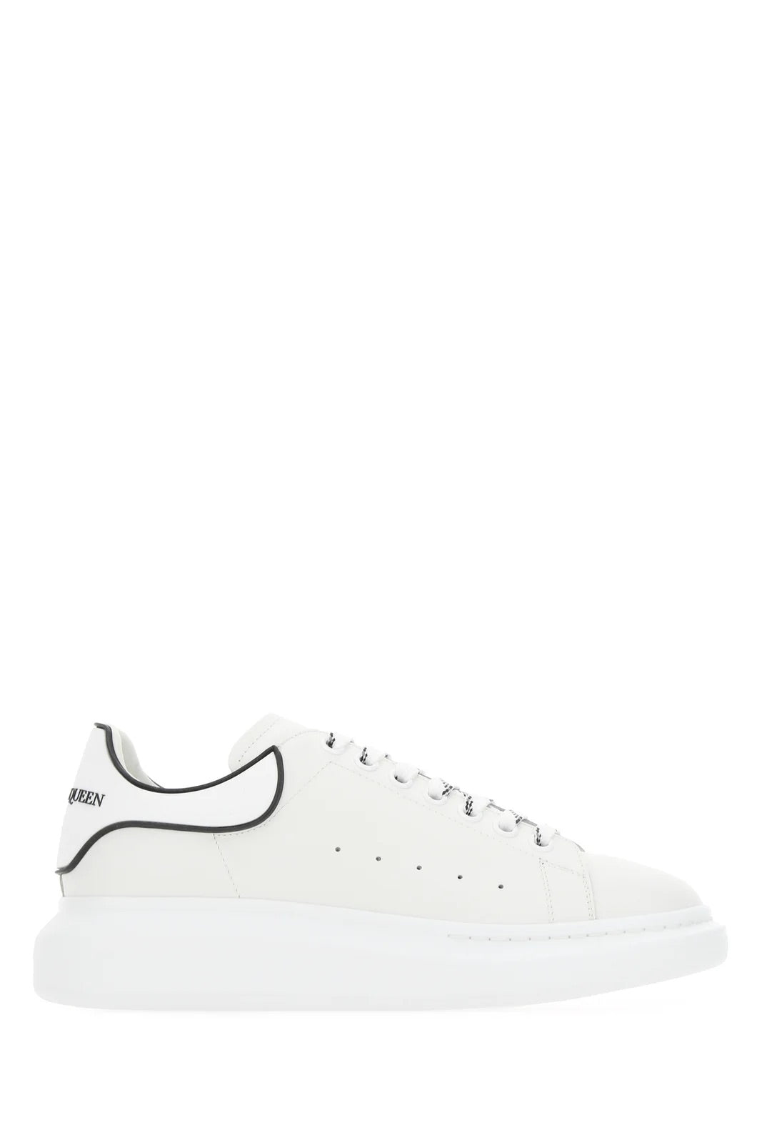 ALEXANDER MCQUEEN white black