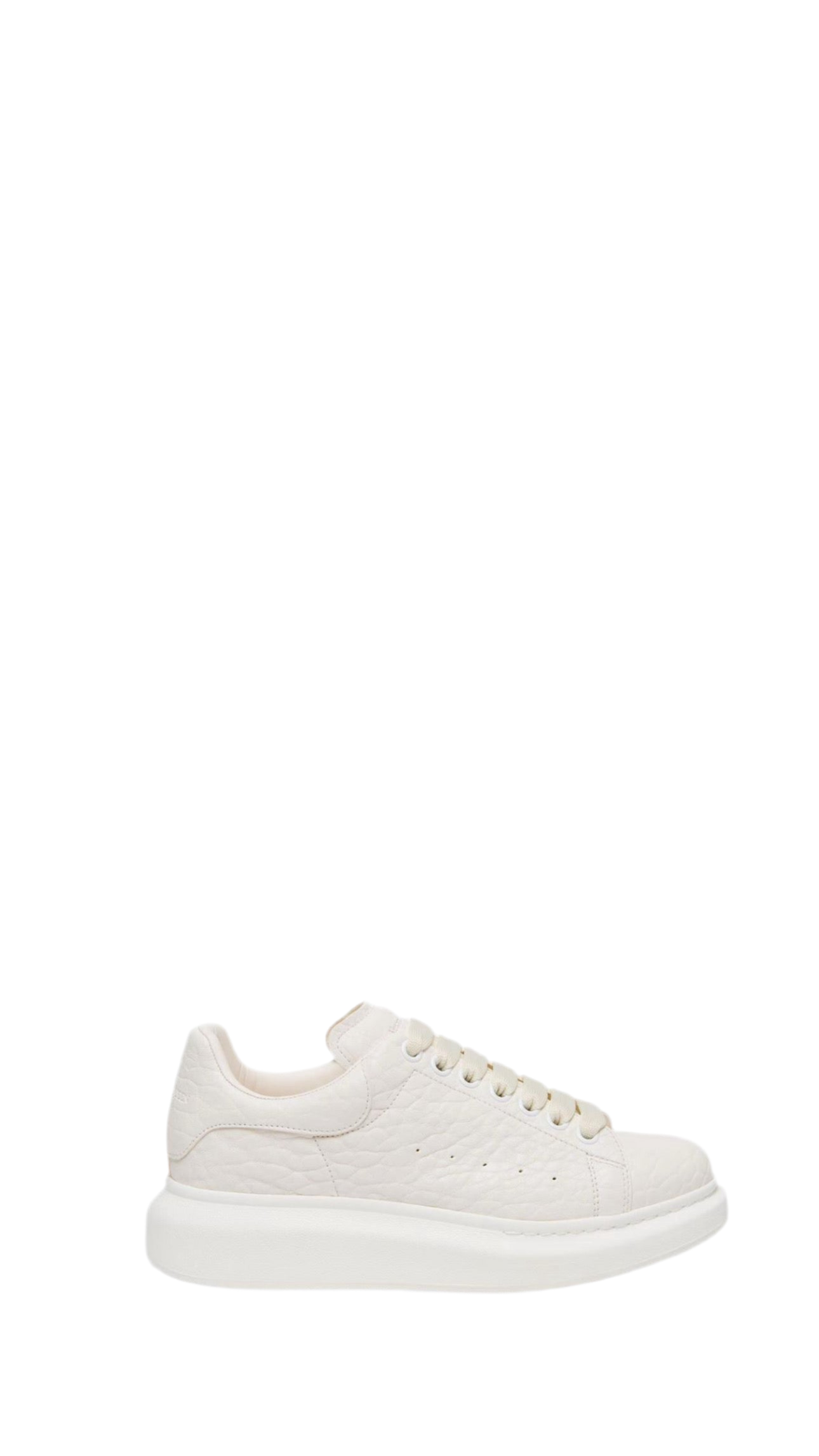ALEXANDER MCQUEEN leather white