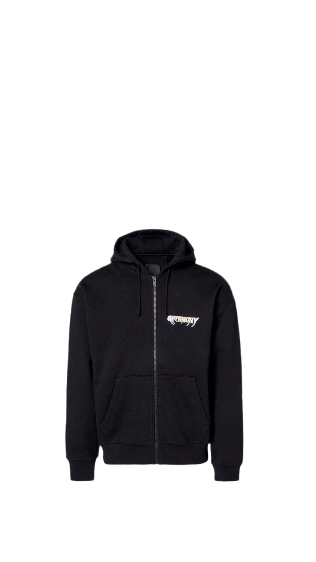 GIVENCHY ZIP PRINTED HOODIE