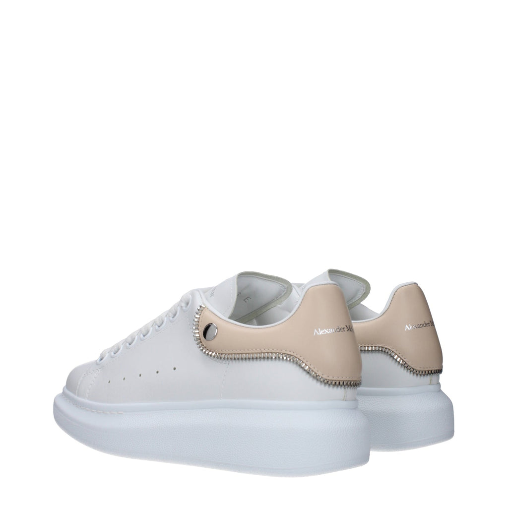 ALEXANDER MCQUEEN leather crem