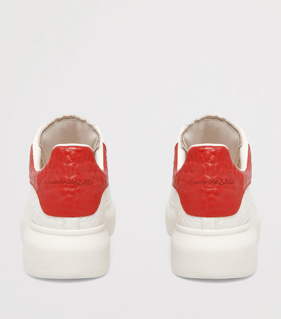 ALEXANDER MCQUEEN leather red