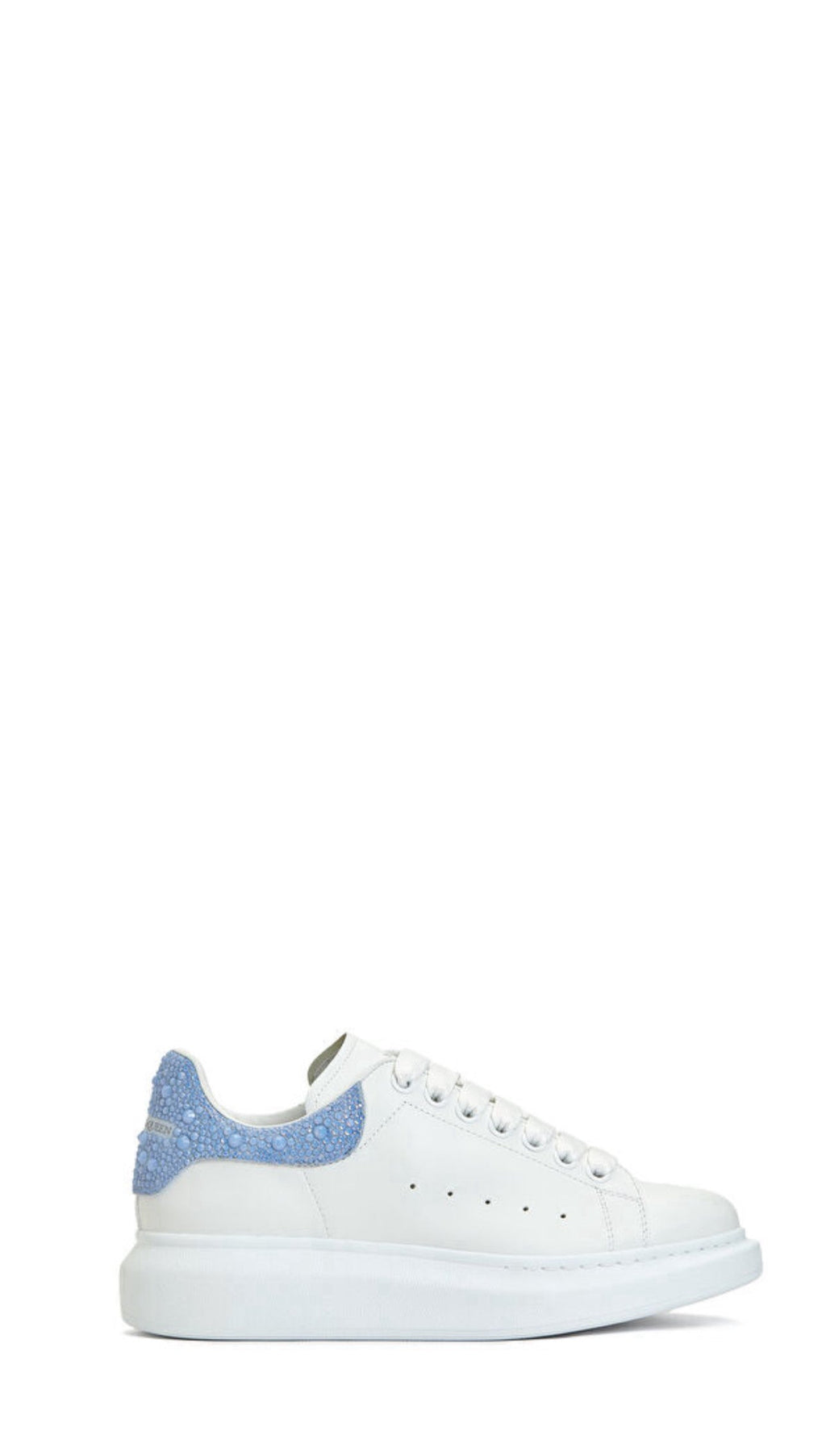 ALEXANDER MCQUEEN cristals blue