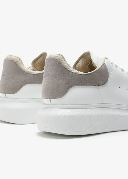 ALEXANDER MCQUEEN grey suede