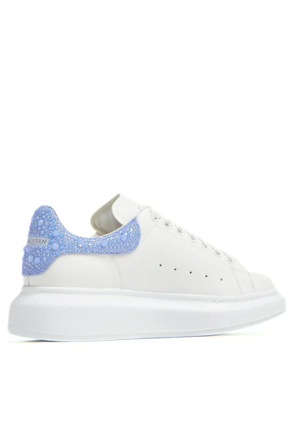 ALEXANDER MCQUEEN cristals blue