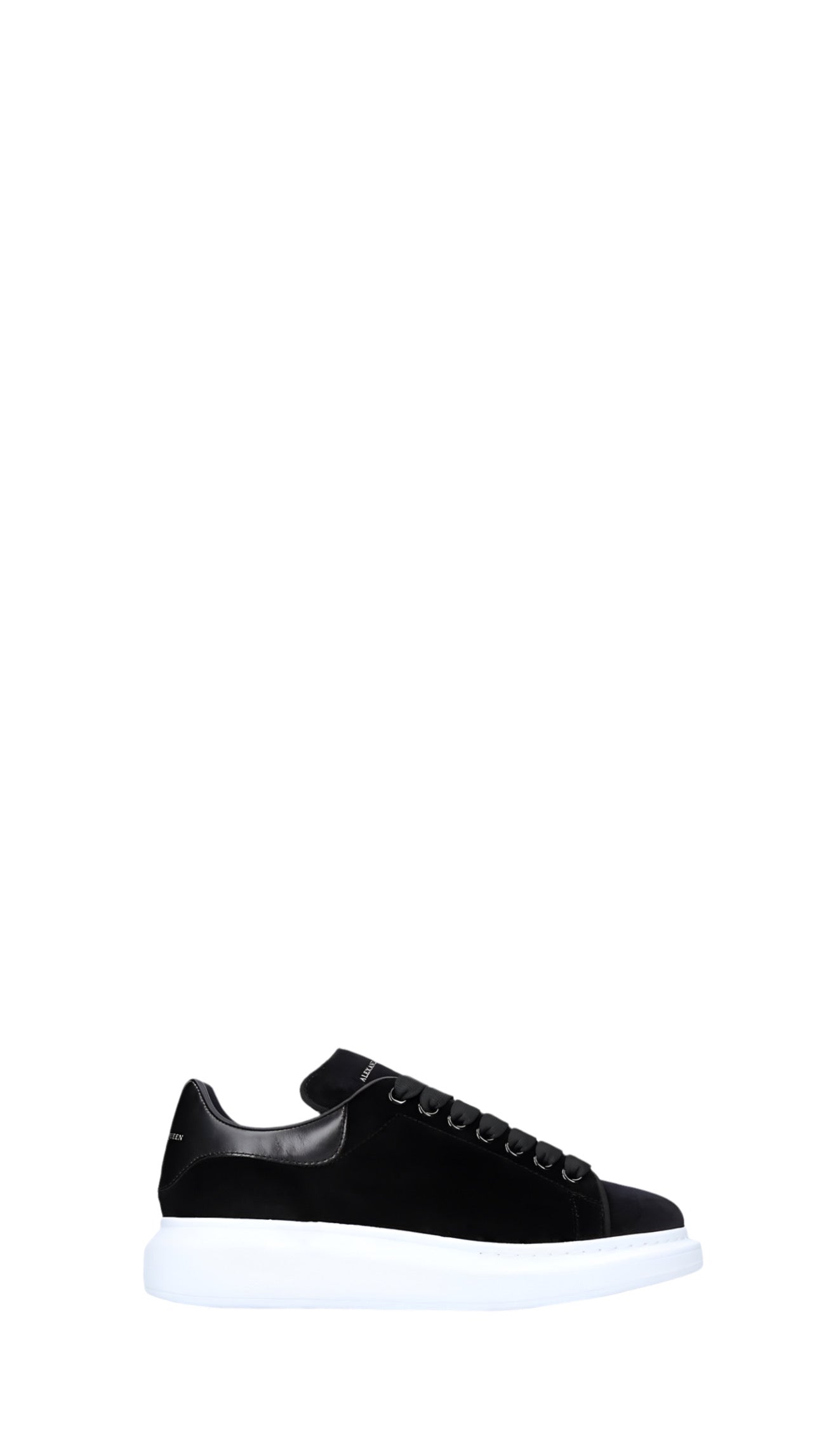 ALEXANDER MCQUEEN suede black